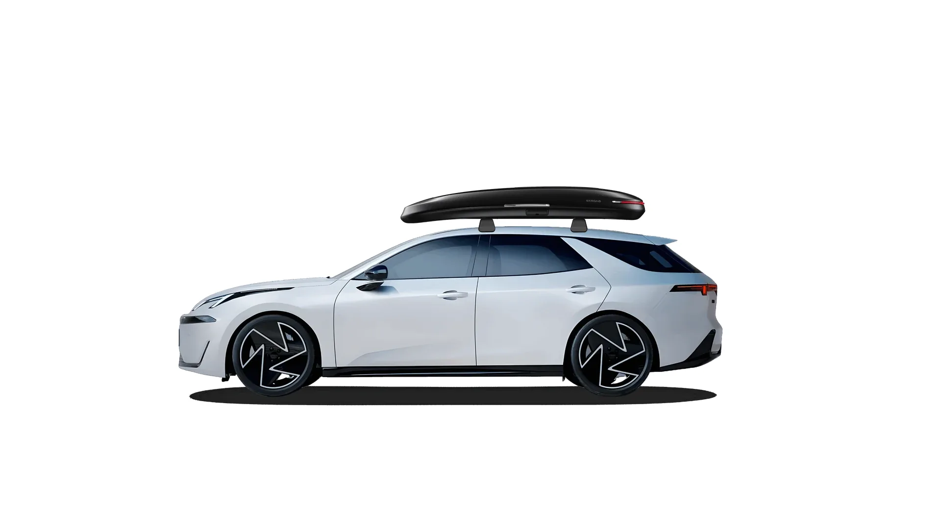 Бокс на крышу LYNK & CO 07 Wagon — ENROAD Nomadix Pro XXL Slim 450-E