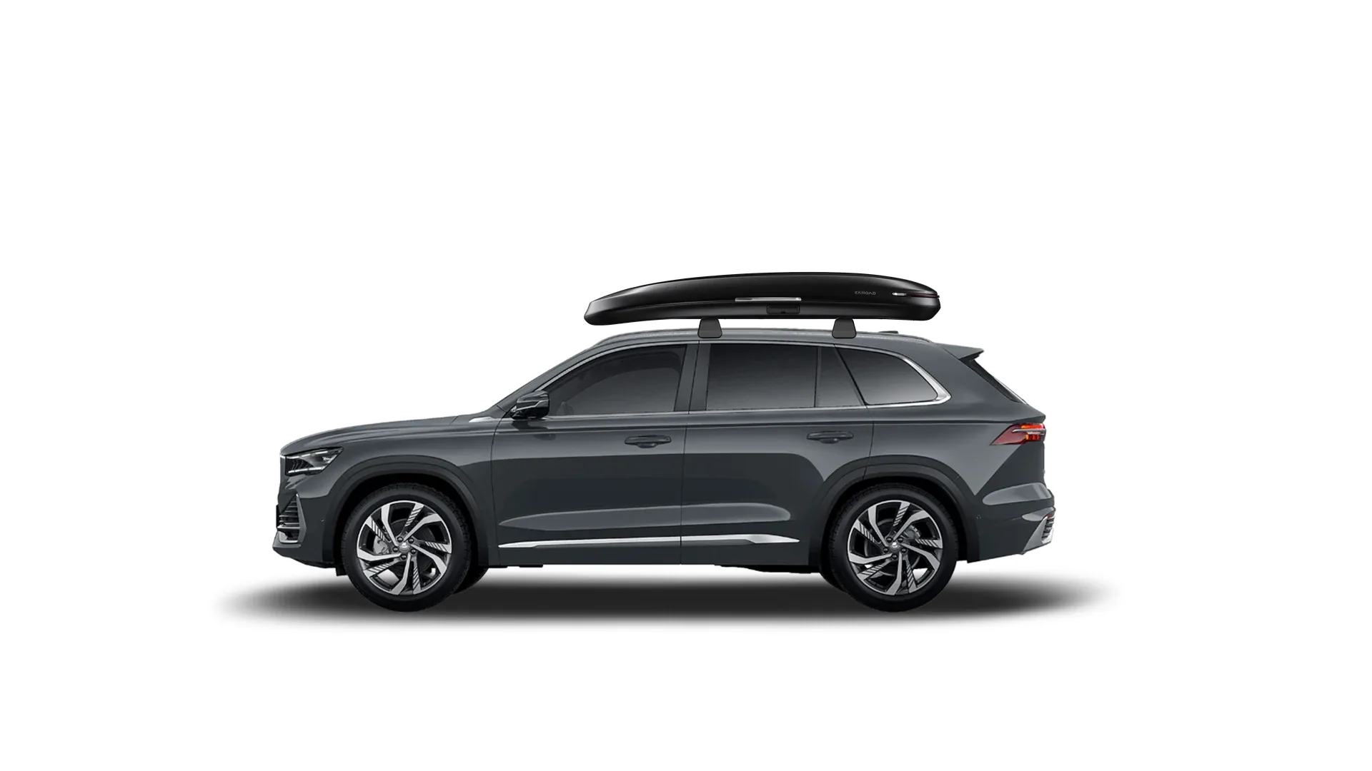 Бокс на крышу Audi Q7 — ENROAD Nomadix Pro XXL Slim-450