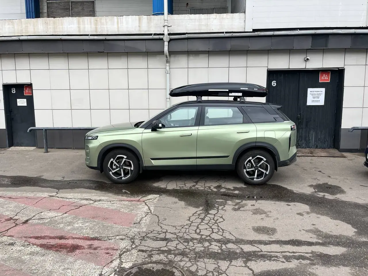 Установка автобокса ENROAD на JAECOO J7 в магазине БоксТим