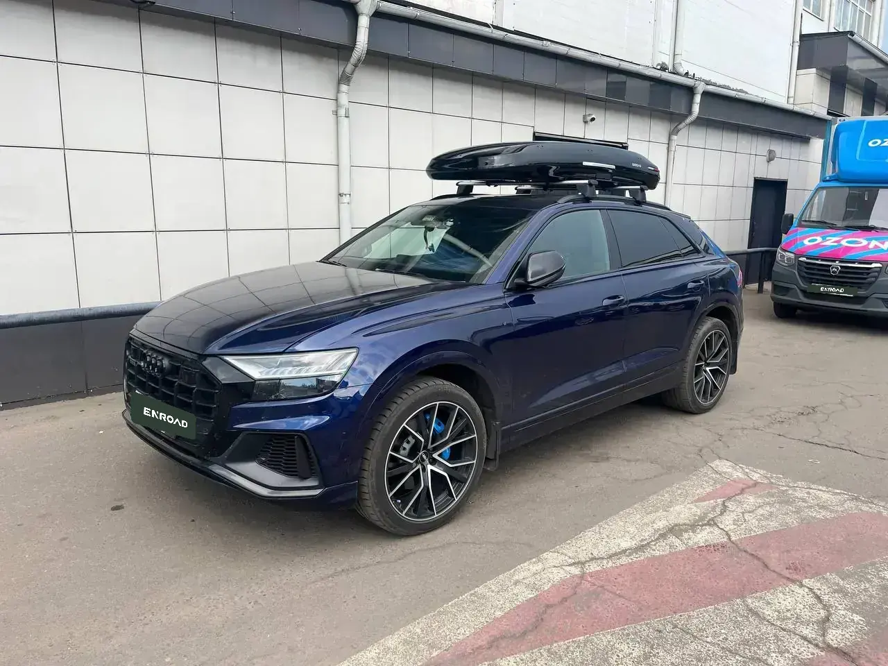 Установка автобокса ENROAD на Audi Q8 в магазине БоксТим