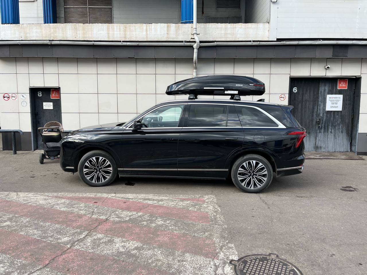 Установка автобокса ENROAD на WEY 07 в магазине БоксТим