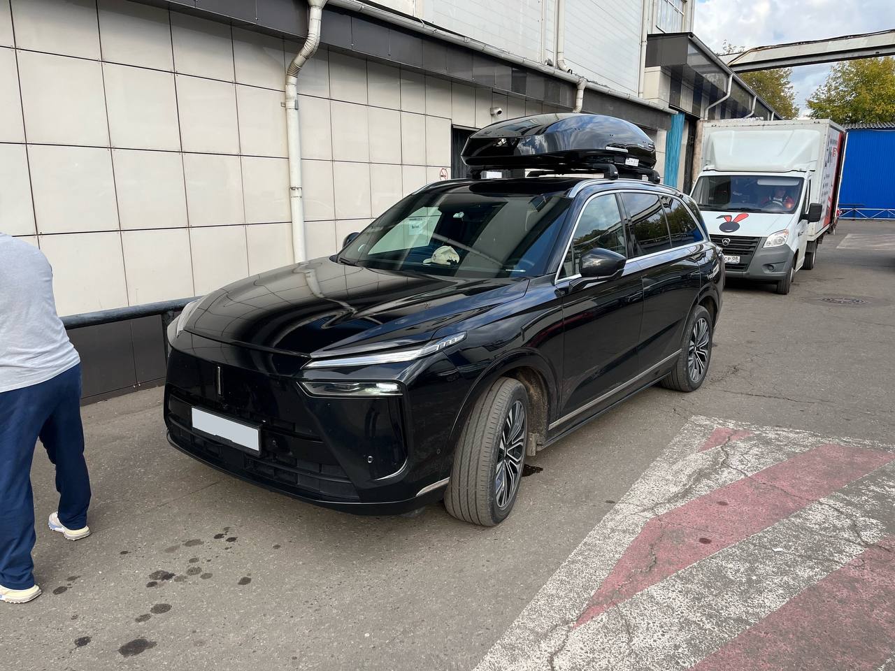 Установка автобокса ENROAD на WEY 07 в магазине БоксТим