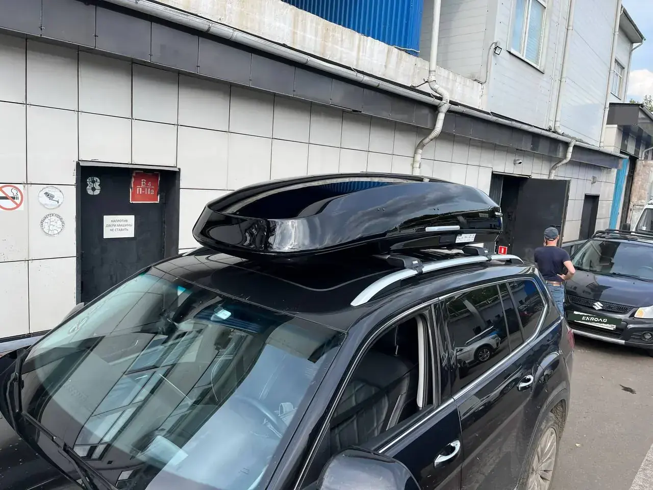 Установка автобокса ENROAD на Volkswagen Teramont в магазине БоксТим